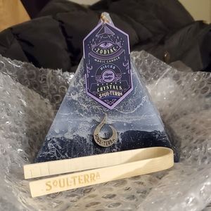 Soul terra zodiac pisces candle